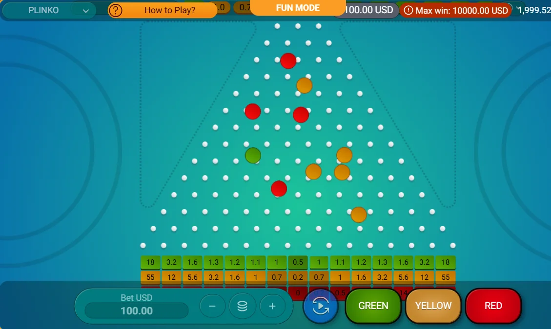 So funktioniert Plinko